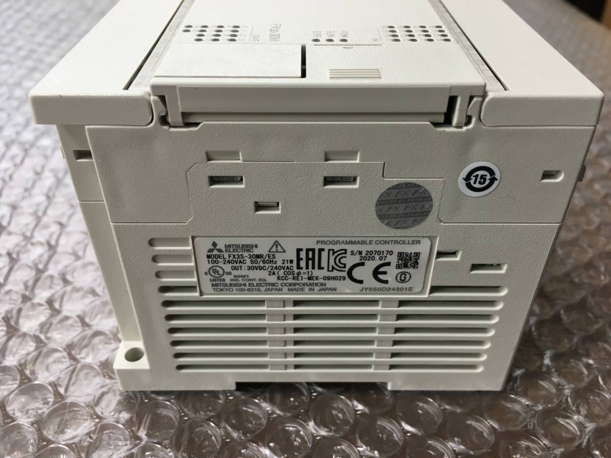 三菱電機 シーケンサ FX3S-30MR/ES 三菱電機 シーケンサ FX3S-30MR/ES
