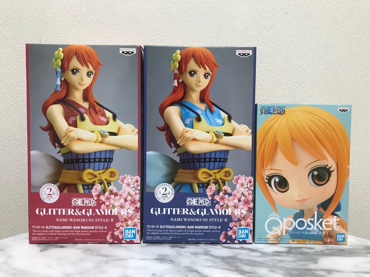 ワンピース ナミ フィギュア3種まとめ売り(BWFC ・grandista) ワンピース ナミ フィギュア3種|Yahoo!フリマ(旧PayPayフリマ)