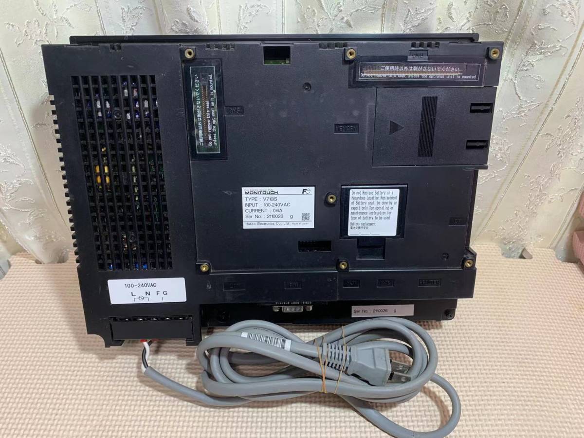 HAKKO Electronics 発紘電機 V710S タッチパネル HAKKO Electronics 発紘電機 V710S タッチパネル