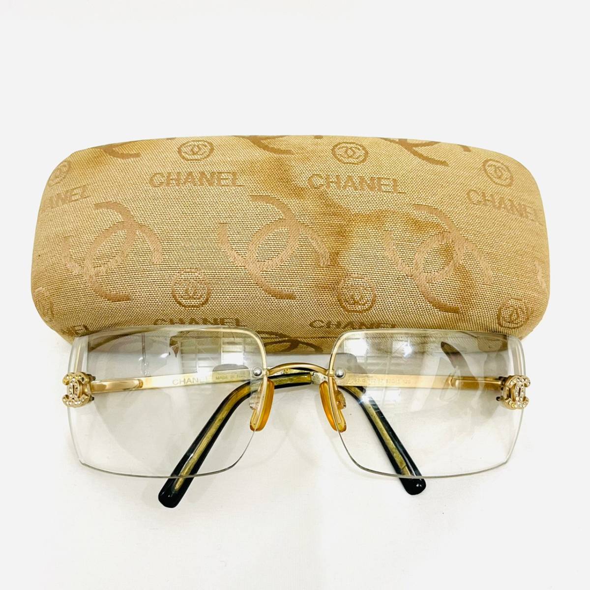 D44 CHANEL シャネル サングラス 4092 C 102/8Z 62□15 120 ココマーク