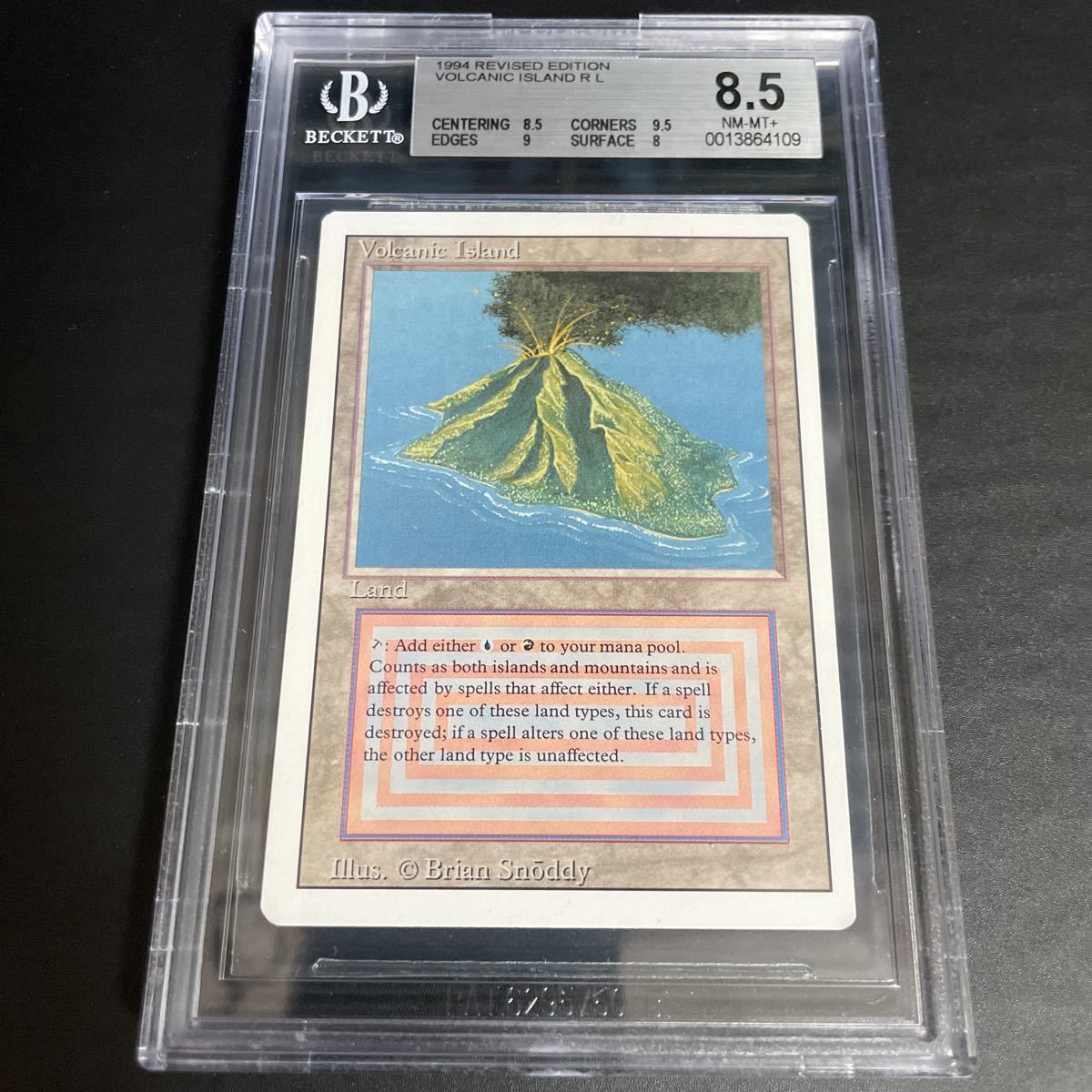 フラワープリント MTG Volcanic Island 3ED BGS8.5 EN | kdcow.com
