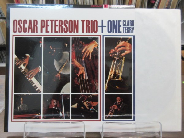 L/LP/無傷!!/Mercury US/170g重量盤/Oscar Peterson Trio(オスカーピーターソン)＋One Clark Terry_画像1