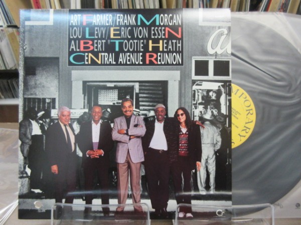 L/LP/無傷!!/Contemporary US/Art Farmer,Frank Morgan,Lou Levy(アートファーマー)「Central Avenue Reunion」_画像1