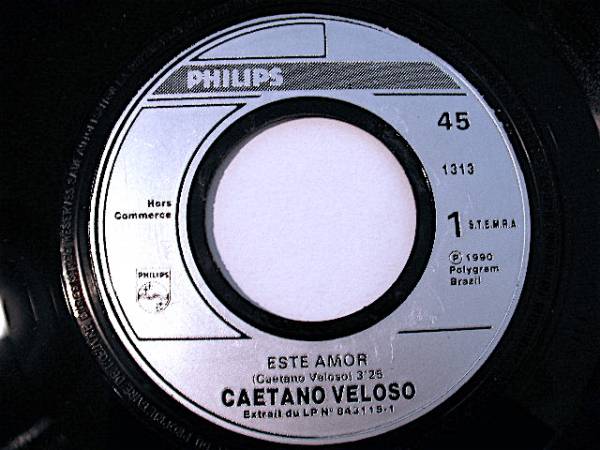 Bra 45★Caetano Veloso「Este Amor」★Arto Lindsay、Bossa Nova, Brazil★7inch, EP_画像1