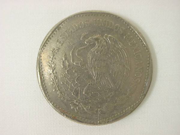 メキシコ合衆国 5ペソ 硬貨・コイン　24_画像2