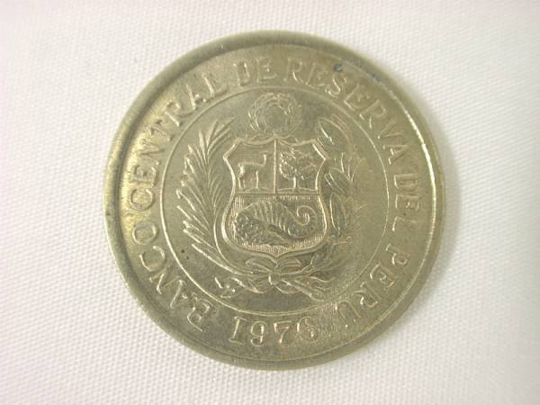 ペルー共和国 5ソル 硬貨・コイン　25_画像2