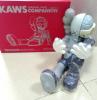 KAWS COMPANION OriginalFake 人体模型 ベアブリック　灰　未使用