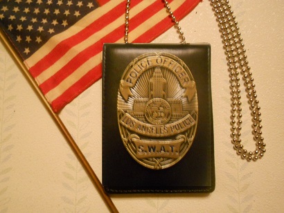 LAPD ID Card Holder Swat ID Card Wallet Los Angeles Police 