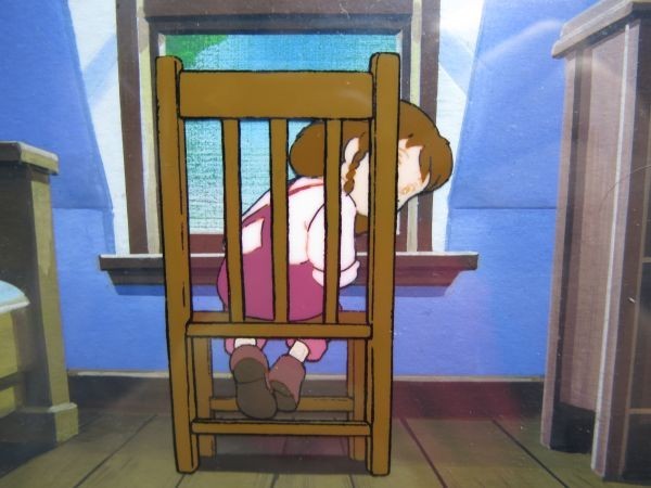 工場直売 B 愛少女ポリアンナ物語 セル画 14話 椅子に座るポリアンナ その他