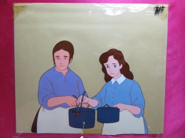 B　南の虹のルーシー　第３６話「巣の中の５シリング」　母とクララ料理作る　張り付きあり　日本アニメーション_画像3