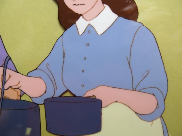 B　南の虹のルーシー　第３６話「巣の中の５シリング」　母とクララ料理作る　張り付きあり　日本アニメーション_画像5