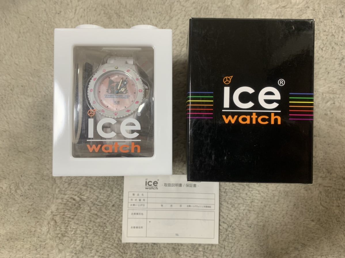 新品同様 イーカプコン 限定【モンハン部専売】AIROU×ICE WATCH コラボウォッチ アイルー アイスウォッチ モンスターハンター_画像2