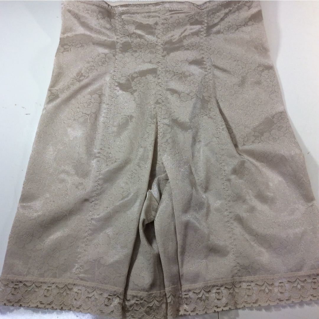 [M449] 日本制【70☆ベージュ】ロング丈☆ミディアム☆お腹すっきり補正