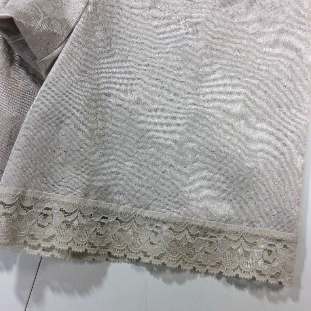 [M449] 日本制【70☆ベージュ】ロング丈☆ミディアム☆お腹すっきり補正