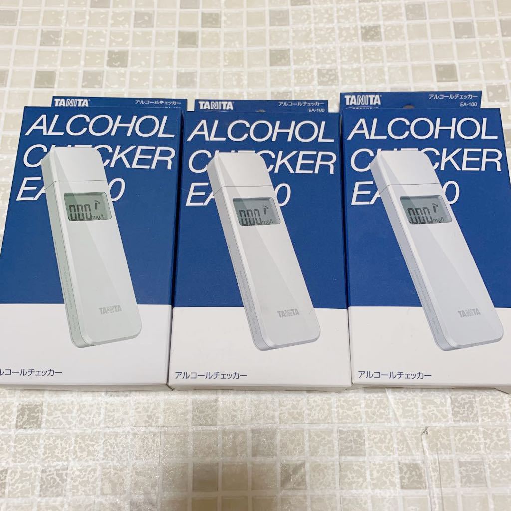 入荷中 TANITA アルコールチェッカー EA-100E-WH ホワイト agapeeurope.org