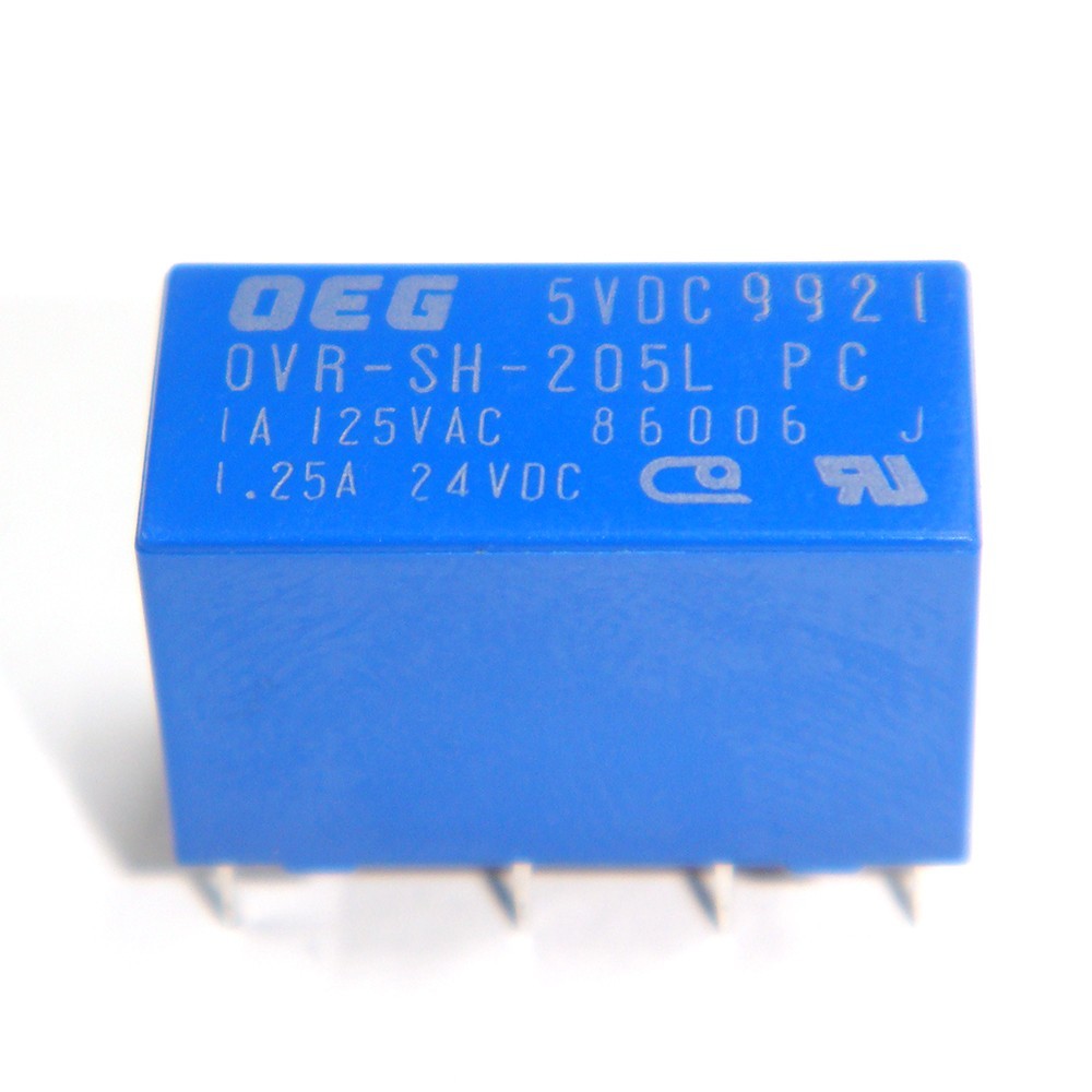 リレー 5VDC OVR-SH-205L 1A TE Connectivity：OEG 50個