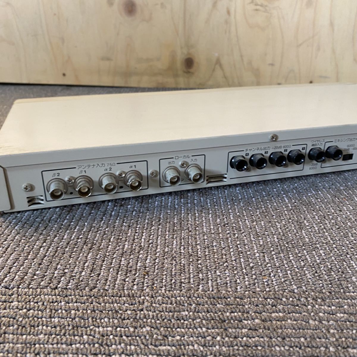 激安商品 Y5)PanasonicパナソニックWX-4040ダイバシティワイヤレス