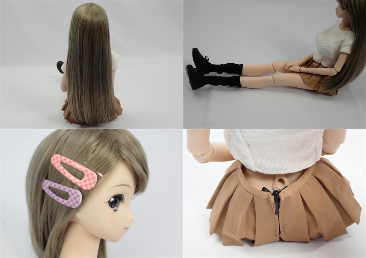 1円【一般中古】 /Smart Doll 60cm級　衣装　ウィッグ付き/62_画像3