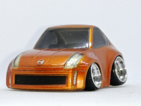 チョロQ NISSAN Z Concept 改 アルミ 深リム ローダウン Z33 チョロQ NISSAN Z Concept 改 アルミ 深リム ローダウン Z33