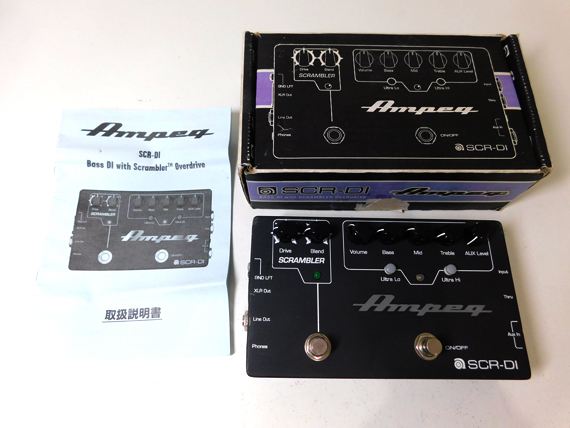 Yahoo!オークション - ◇Ampeg/アンペグ SCR-DI ベース用プリアンプ/...