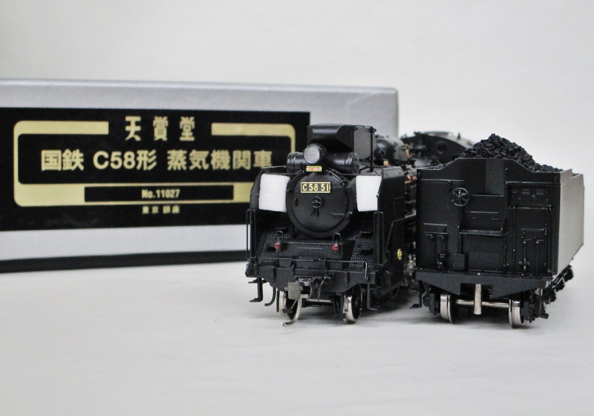 Yahoo!オークション - 天賞堂 11027 国鉄 C58形 蒸気機関車 2008 Yahoo!オークション - 天賞堂 11027 国鉄 C58形 蒸気機関車 2008