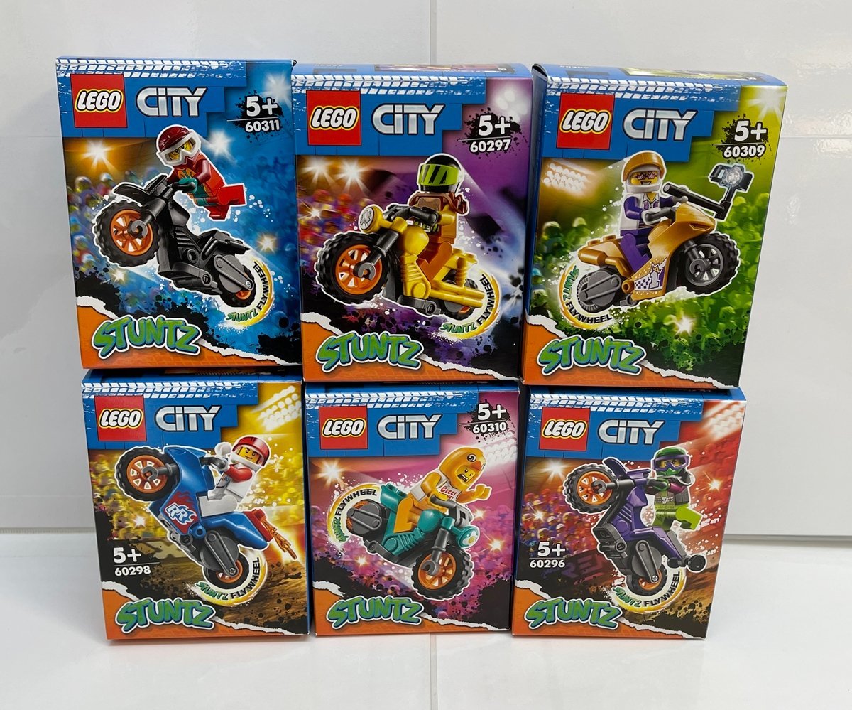 LEGO レゴシティ スタントバイク 6点まとめて【A'】pxt032810 の商品