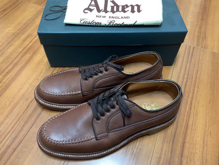 超希少！原皮生産終了モデル ALDEN 73044 レンジャーモック US7.5 新品