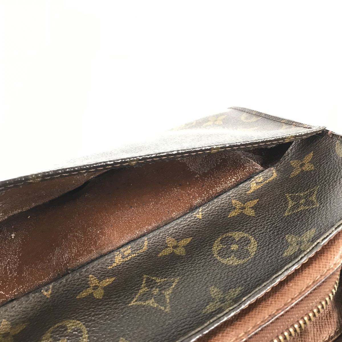 【ルイヴィトン】本物 LOUIS VUITTON セカンドバッグ モノグラム オルセー M51790 クラッチバッグ 男性用 メンズ フランス製_画像7