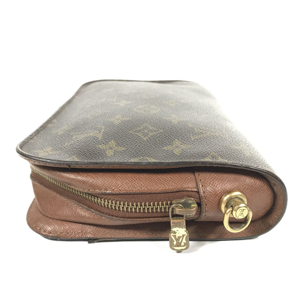 【ルイヴィトン】本物 LOUIS VUITTON セカンドバッグ モノグラム オルセー M51790 クラッチバッグ 男性用 メンズ フランス製_画像5