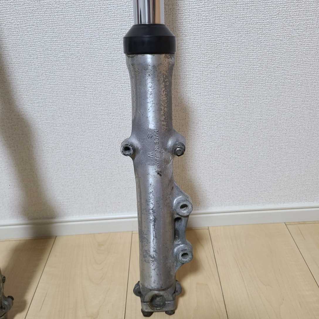 スズキ GT750 純正 フロントフォーク ダブルディスク GT380 GT550