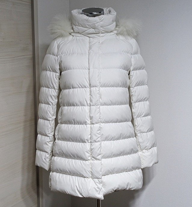 20AW 定価19.2万 超美品 HERNO ヘルノ POLAR-TECH ホワイトフォックス