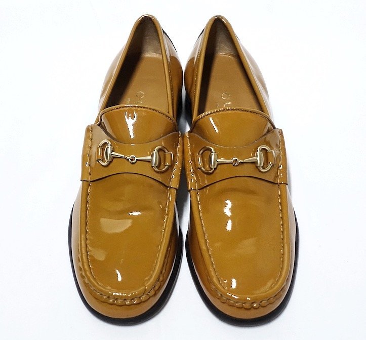 新品未使用 GUCCI グッチ ホースビット ローファー 100 0255 カーフ