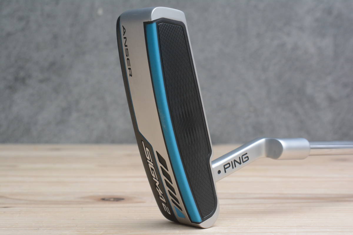 程度良好 人気モデル】ピン PING SIGMA 2 ANSER パター 34インチ 長さ