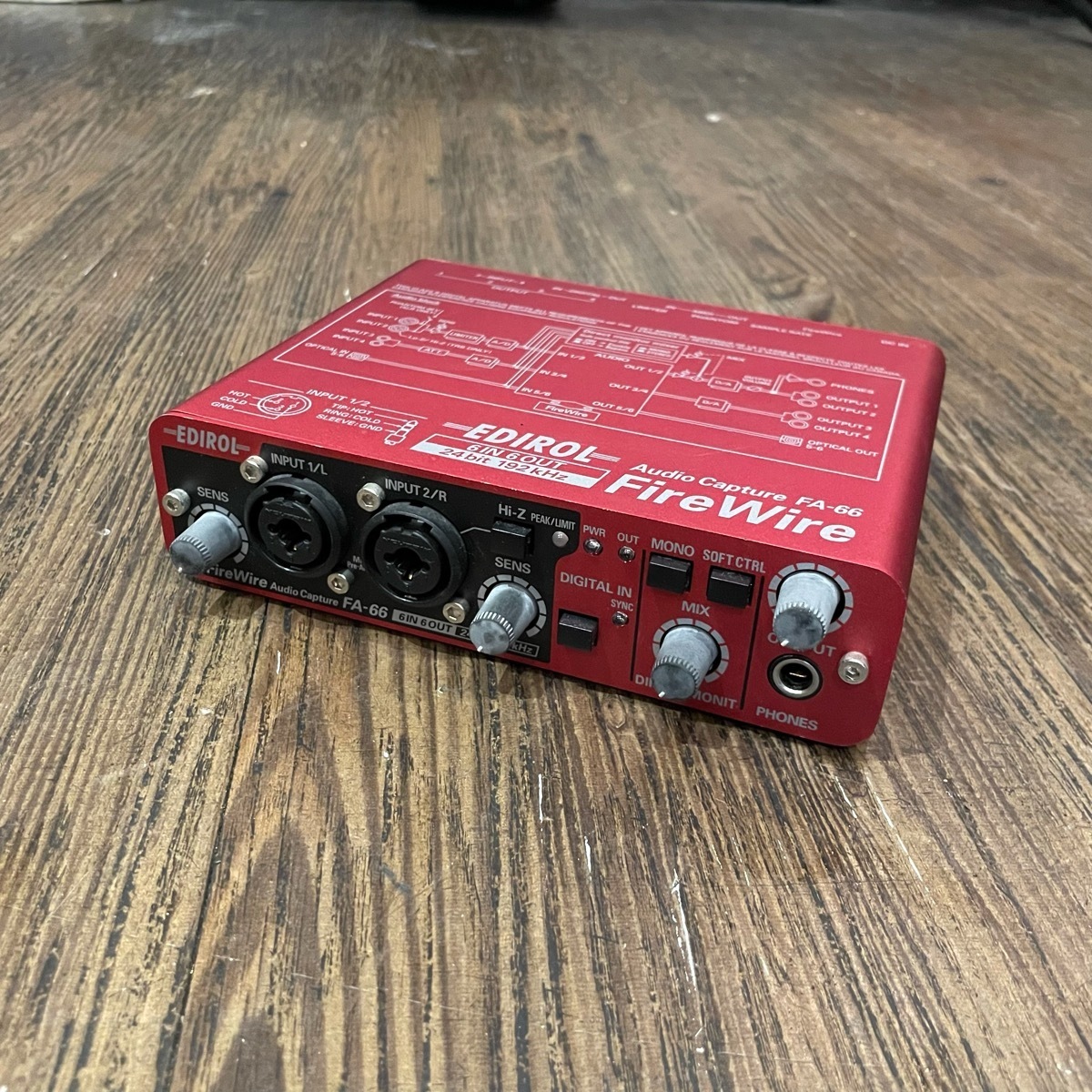 Roland FireWire FA-66 ローランド オーディオインターフェイス ...