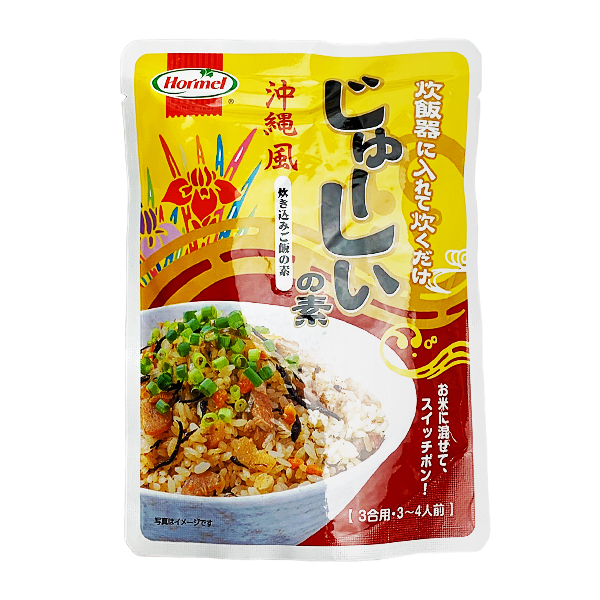お土産 沖縄風炊き込みご飯の素 お米に混ぜてスイッチポン じゅーしぃの素 230g_画像1
