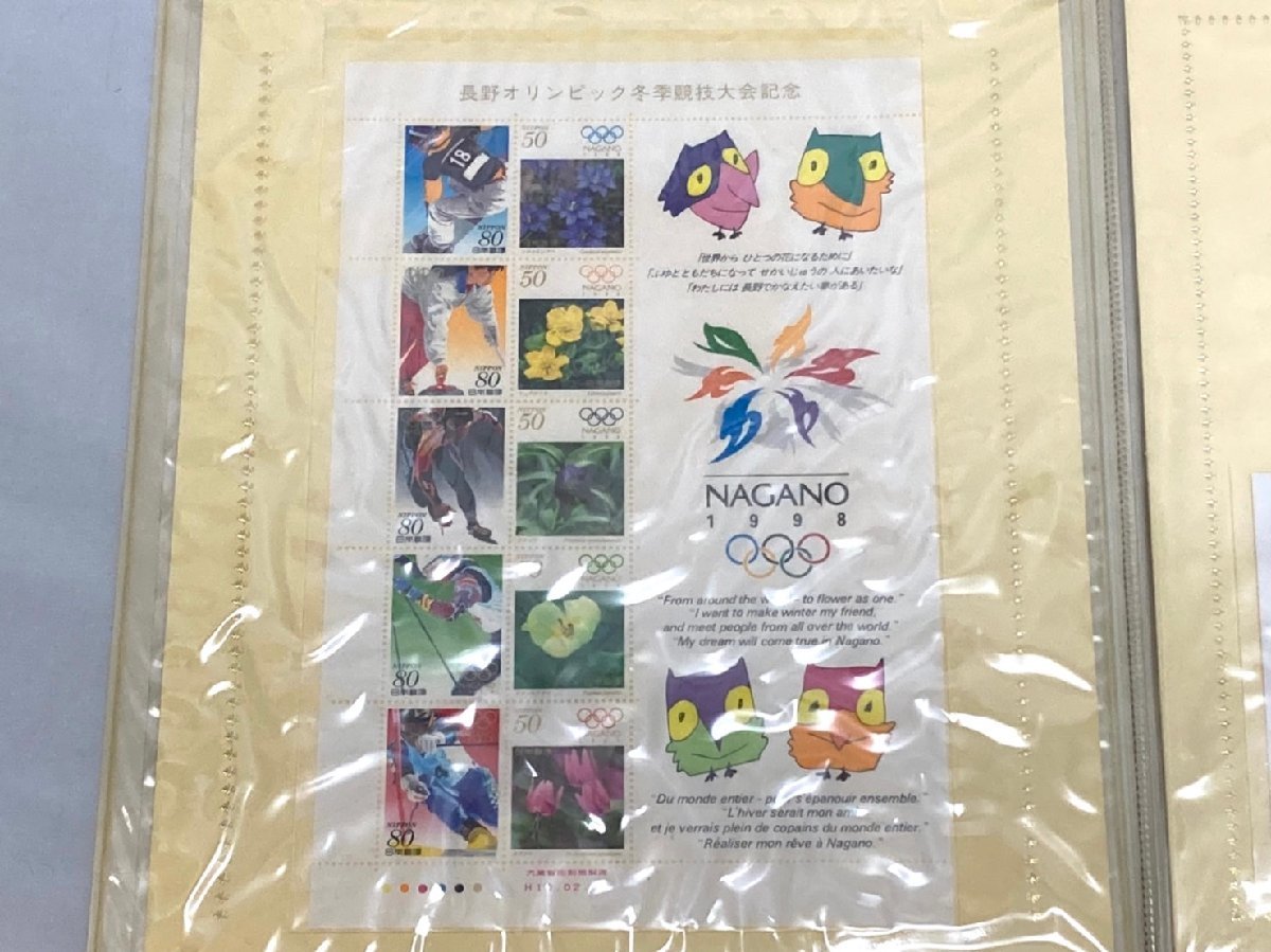 ♪長野オリンピック 記念メダル 記念切手カバー 限定10000セット 純