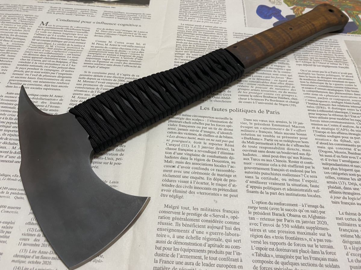 Winkler knives ダニエルウィンクラー コンバットアクス 最安値に挑戦