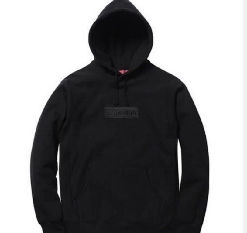 美品 大規模セール 14aw 低価格で大人気の Supreme Bling Box Logo Hooded Sweatshirt シュプリーム ブラック パーカー ボックスロゴ フーディー Black 黒 スウェット L