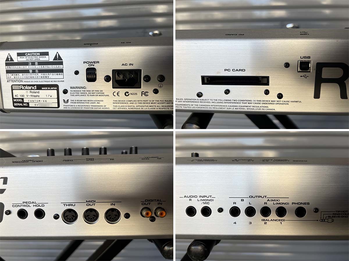 ○ Roland FANTOM-X6 シンセサイザー 61鍵盤 Synthesizer ○ Roland FANTOM-X6 シンセサイザー 61鍵盤 Synthesizer