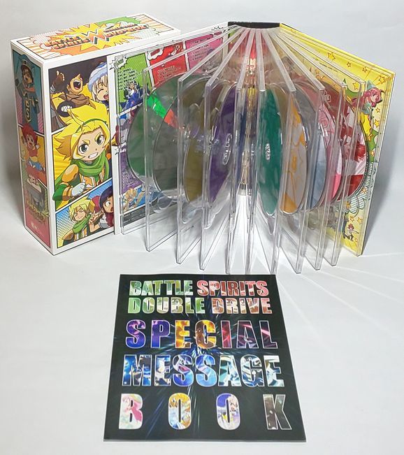 カードなしの良品♪ バトルスピリッツ ダブルドライブ DVD-BOX 3