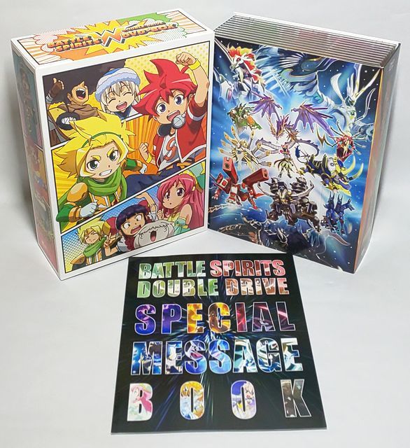 カードなしの良品♪ バトルスピリッツ ダブルドライブ DVD-BOX 2