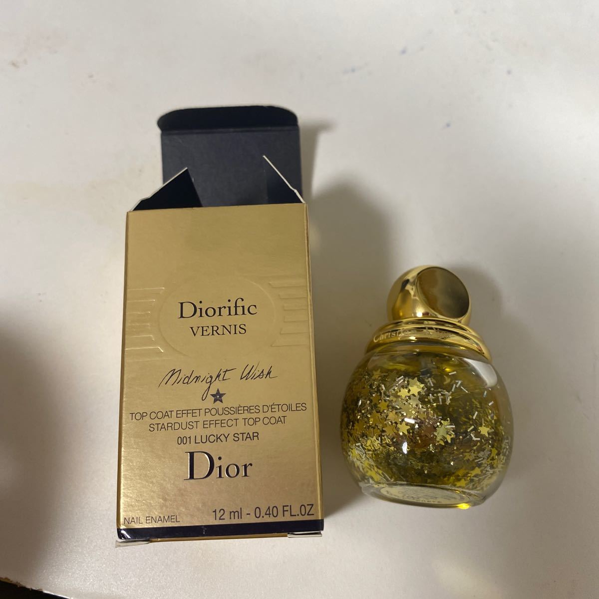 クリスチャンディオール Dior ディオリフィックトップコート #001 ラッキー スター 12ml [418478]