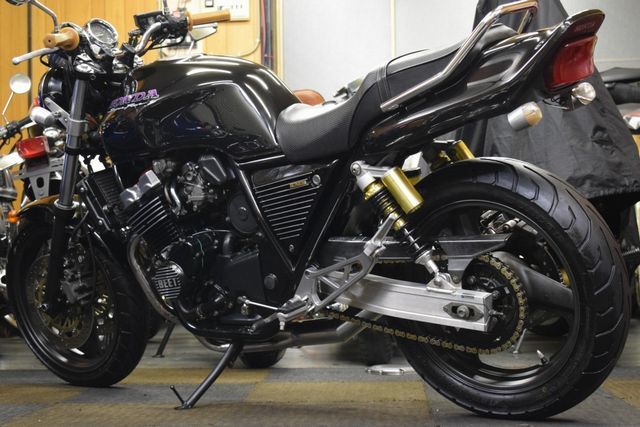 HONDA CB400SF NC31 予備車検渡し メッキ集合管 BEETアルフィン
