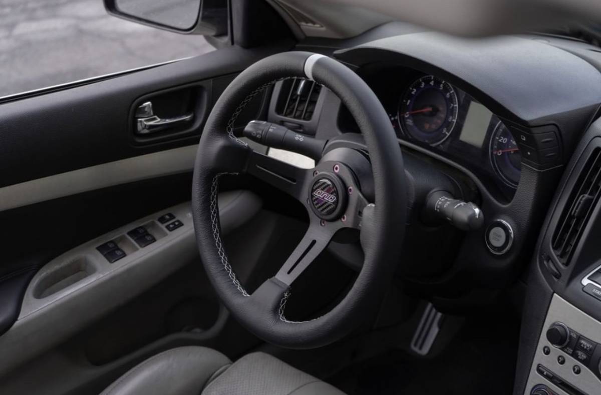 DND Performance Interior Race レザー ブルーステッチ Leather レース