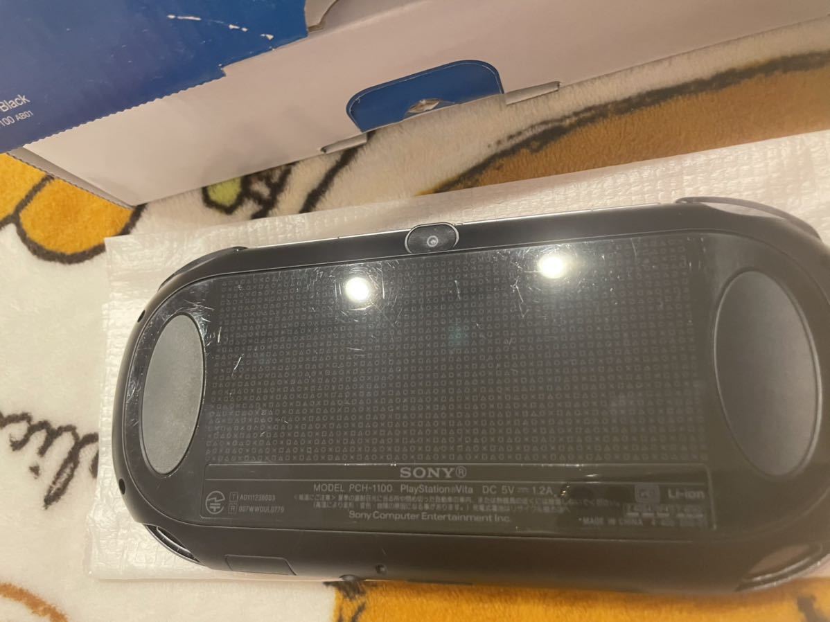 1円~完動品 画面無傷 PlayStation Vita PCH-1100 3G/Wi-Fiモデル 限定