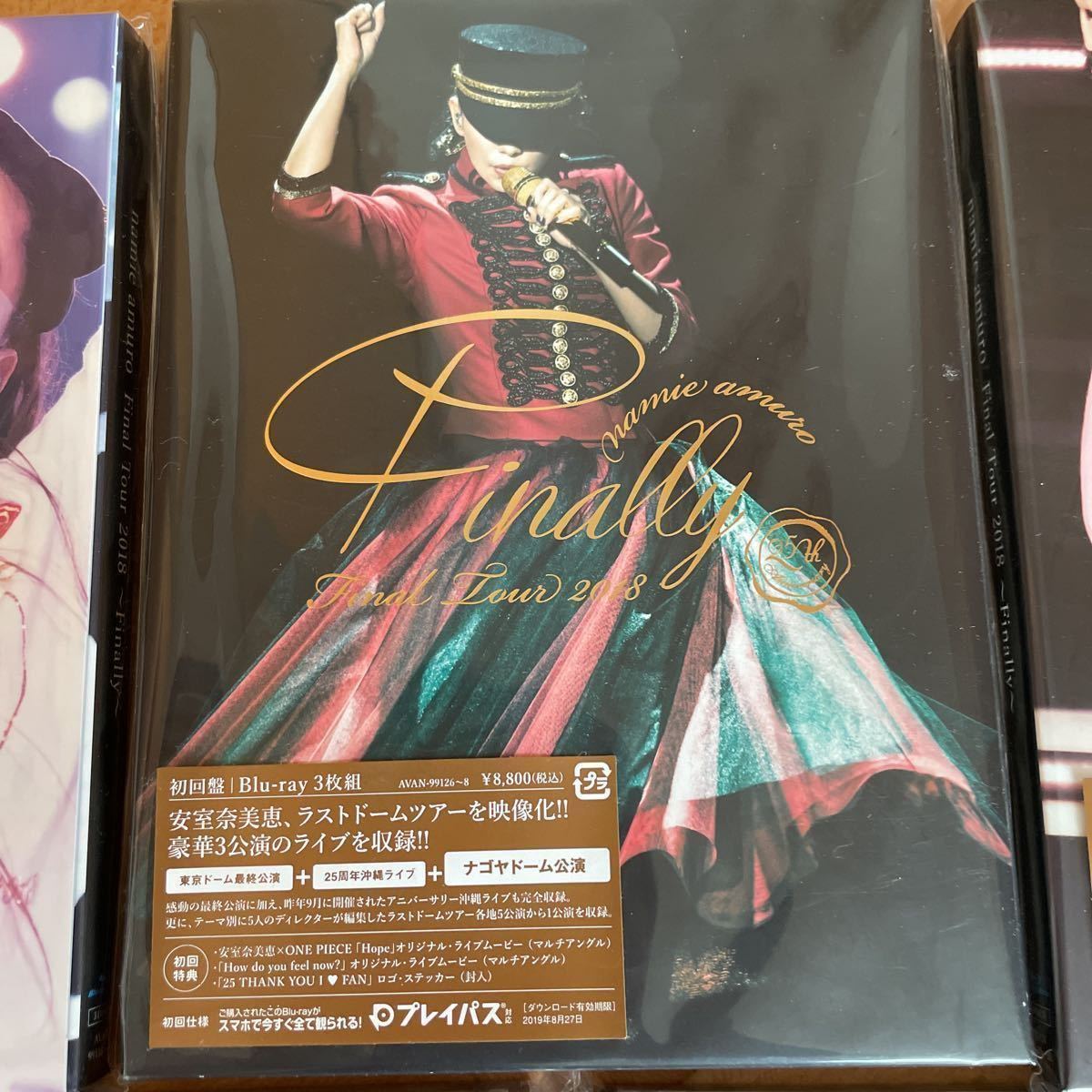 プレイパス】 安室奈美恵 Final Tour 2018 全公演5種セット ブルーレイ