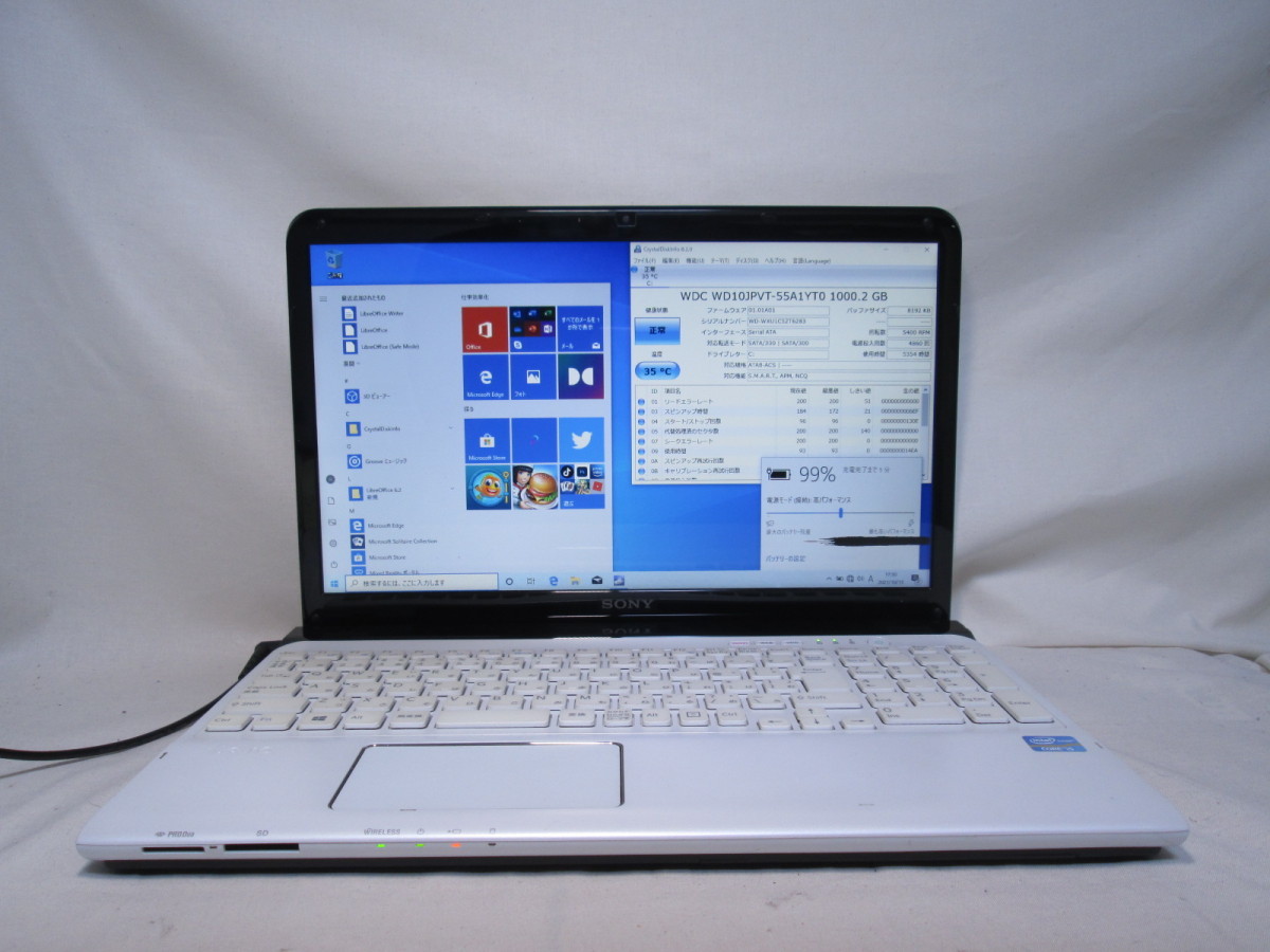 SONY VAIO Core i3 Win10 SVF1431A1J 京都 家電・スマホ・カメラ