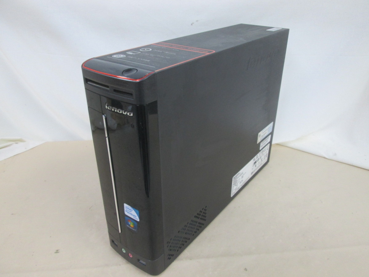 Lenovo H310 76971DJ Pentium E5700 3.0GHz 4GB 500GB DVD作成 Win10 64bit Office HDMI [80662]_画像1