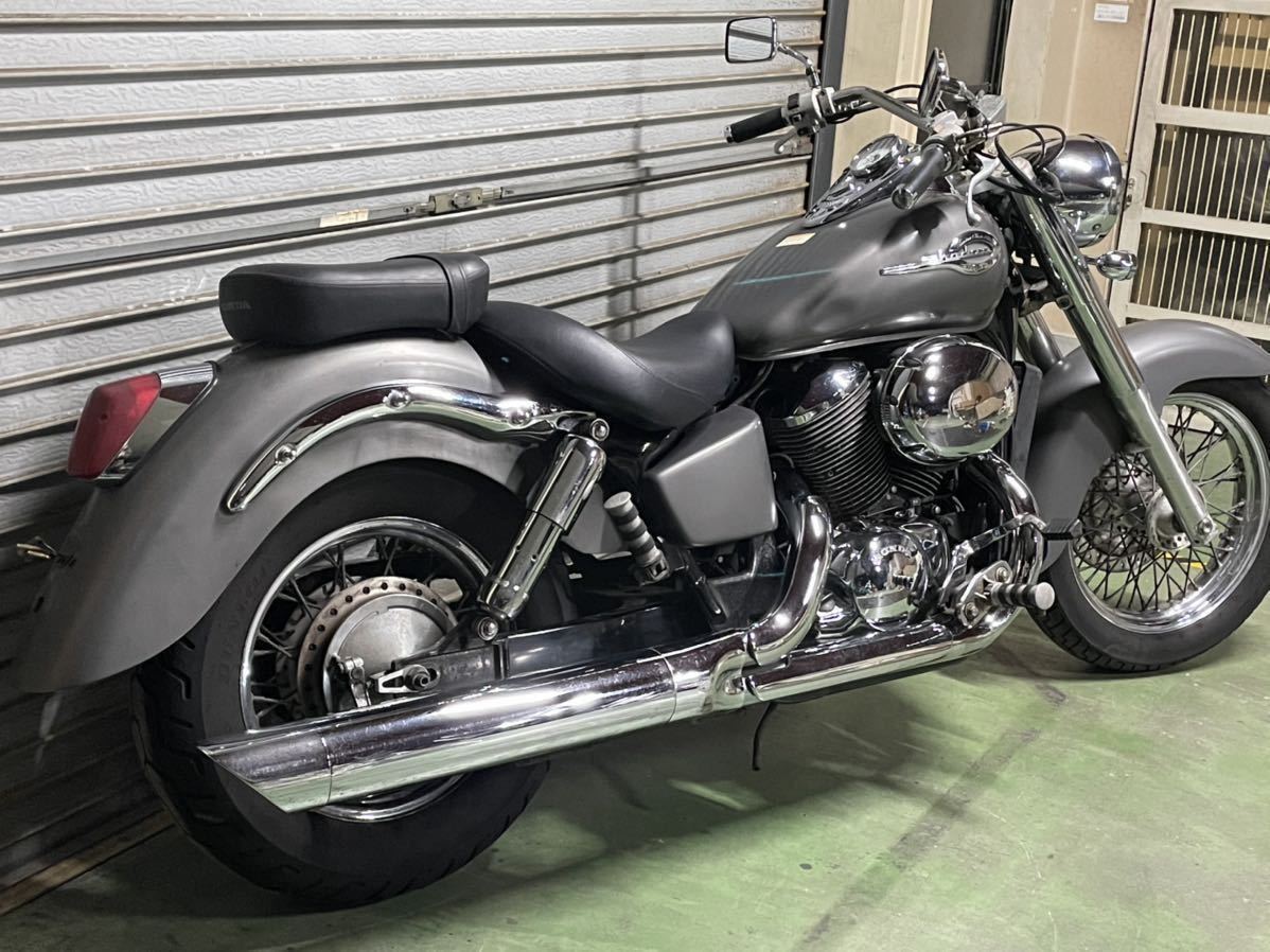 初爆確認済ホンダ シャドウ400 NC34 書付 鍵有【 HONDA shadow 初爆確認済ホンダ シャドウ400 NC34 書付 鍵有【 HONDA shadow