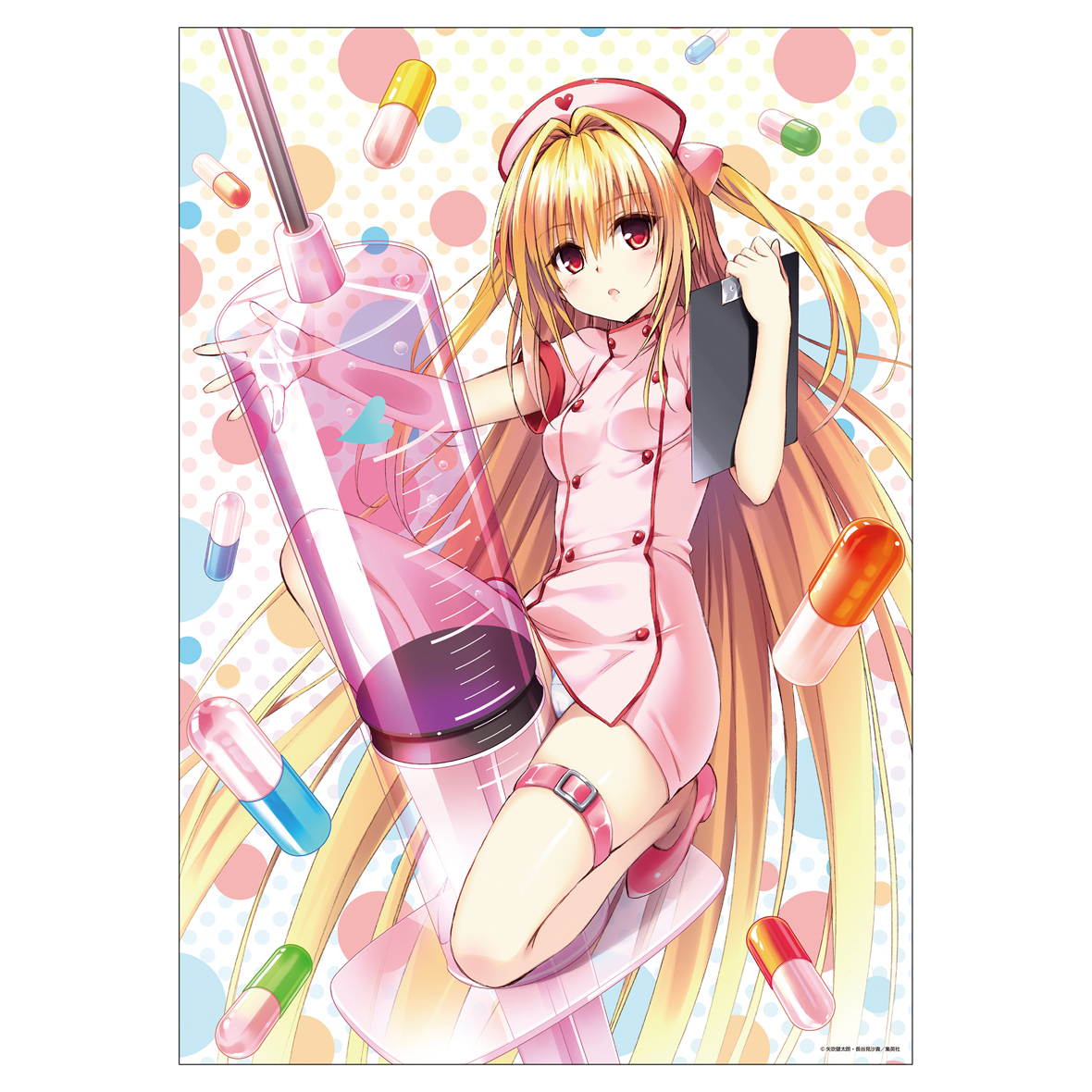 ToLOVEる とらぶる 15周年記念原画展 クリアポスター 金色の闇 ヤミ(To ToLOVEる とらぶる 15周年記念原画展 クリアポスター 金色の闇 ヤミ(To